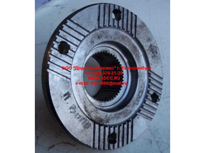 Фланец проходного вала D-165, 4 отв., с насечками, низкий, мелкий шлиц H HOWO (ХОВО) RHAZ9114320205 фото 1 Грозный